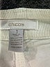 Chico's White Casual Pants Size Med (1) - photo 4