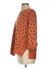 Umgee 100% Acrylic Polka Dots Orange Pink Pullover Sweater Size S - photo 5