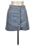 Forever 21 Blue Gray Denim Skirt Size L - photo 1