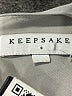 Keepsake 100% Viscose Solid Gray Casual Dress Size S - photo 7