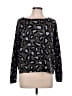 Assorted Brands Animal Print Black Green Pullover Sweater Size L (estimated) - photo 1