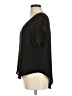 Lush 100% Polyester Black Short Sleeve Blouse Size M - photo 5