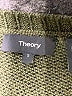 Theory 100% Merino Wool Solid Green Wool Pullover Sweater Size S - photo 7