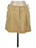 Sky To Moon Solid Tan Casual Skirt Size S - photo 1