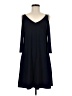 db established 1962 Solid Blue Casual Dress Size M - photo 1