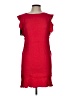 Les Copains Solid Red Pink Cocktail Dress Size EU (FR) 42 / US 10 - photo 1