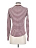 Evereve Stripes Burgundy Long Sleeve Top Size XS - photo 2