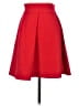 Black Halo Solid Red Formal Skirt Size 2 - photo 1