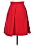 Black Halo Solid Red Formal Skirt Size 2 - photo 2