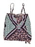 Swim Solutions Paisley Blue Swimsuit Top Size 8 - photo 1