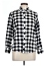 Foxcroft 100% Cotton Black Long Sleeve Polo Size 12 (petite) - photo 1