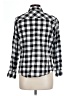 Foxcroft 100% Cotton Black Long Sleeve Polo Size 12 (petite) - photo 2