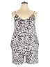 Unbranded Animal Print White Romper Size 0X - photo 1