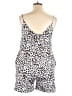 Unbranded Animal Print White Romper Size 0X - photo 2