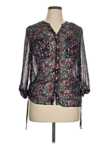 Sara Michelle 3/4 Sleeve Blouse (view 1)