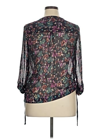 Sara Michelle 3/4 Sleeve Blouse (view 2)
