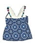 24th & Ocean Blue Swimsuit Top Size M - photo 2