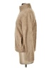 Uniqlo 100% Polyester Solid Tan Faux Fur Jacket Size S - photo 5