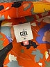 CAbi 100% Polyester Orange Short Sleeve Blouse Size XS - photo 7