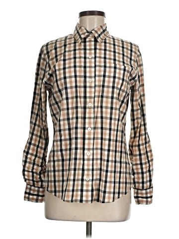 Isaac Mizrahi for Target Long Sleeve Button-Down Shirt (view 1)