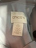 Chico's 100% Polyester Gray Long Sleeve Blouse Size S - photo 7