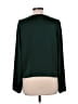 Forever 21 100% Polyester Green Long Sleeve Blouse Size L - photo 2