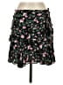 Veronica Beard 100% Silk Floral Black Silk Skirt Size 2 - photo 1