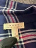 Soft Joie 100% Rayon Plaid Blue Long Sleeve Blouse Size S - photo 7