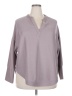 Cupio Gray Long Sleeve Polo Size 2X - photo 1