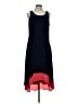 R&K Color Block Blue Cocktail Dress Size L - photo 1