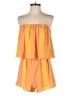 Show Me Your Mumu Color Block Orange Romper Size XS - photo 1