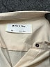 Ministry Color Block Ivory Long Sleeve Blouse Size M - photo 7