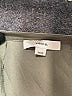 Vince. Gray Long Sleeve Silk Top Size XS - photo 7