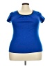Merona Blue Short Sleeve Top Size XXL - photo 1