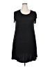 Popyoung Solid Black Casual Dress Size 2X - photo 1