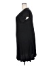 Popyoung Solid Black Casual Dress Size 2X - photo 5