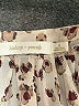 Bishop + Young Animal Print Ivory Long Sleeve Blouse Size S - photo 7