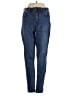 Just Fabulous Solid Blue Jeans Size 26 waist - photo 1