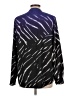 Calvin Klein 100% Polyester Animal Print Black Long Sleeve Blouse Size L (estimated) - photo 2
