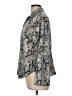 Lovestitch Paisley Silver Long Sleeve Button-Down Shirt Size M - photo 5