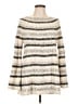 Style&Co Stripes Ivory Pullover Sweater Size L - photo 1
