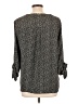 MICHAEL Michael Kors 100% Polyester Gray 3/4 Sleeve Blouse Size L - photo 2