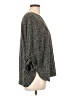 MICHAEL Michael Kors 100% Polyester Gray 3/4 Sleeve Blouse Size L - photo 4