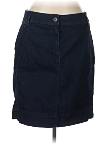 Dana Buchman Denim Skirt (view 1)