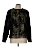 Chico's Metallic Black Pullover Sweater Size Lg (2) - photo 1