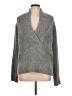 Vince. 100% Polyester Tweed Gray Cardigan Size L (estimated) - photo 1