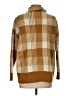 Madewell Plaid Brown Turtleneck Sweater Size S - photo 2
