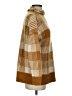 Madewell Plaid Brown Turtleneck Sweater Size S - photo 4