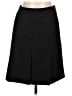 Burberry Solid Black Wool Skirt Size 6 - photo 1