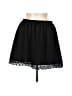 Decree 100% Polyester Solid Black Casual Skirt Size M - photo 1
